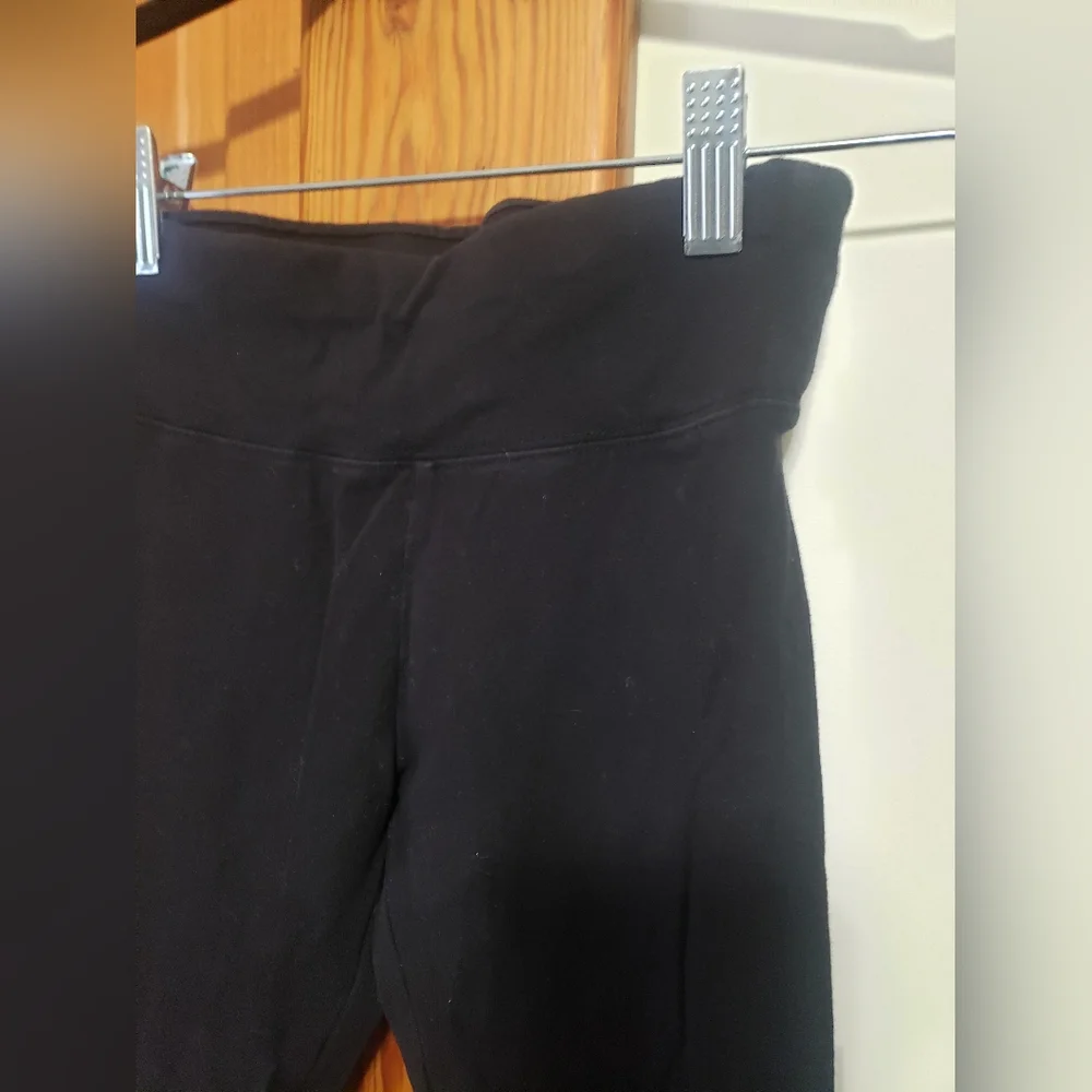 Justice Classic Black Leggings Pants Girls 10
